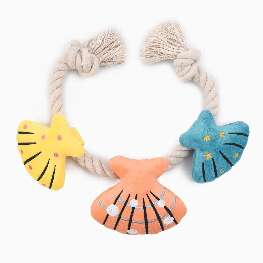 Toy - Shell Necklace - Rope Toy